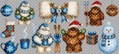 16oz Christmas-S  3364